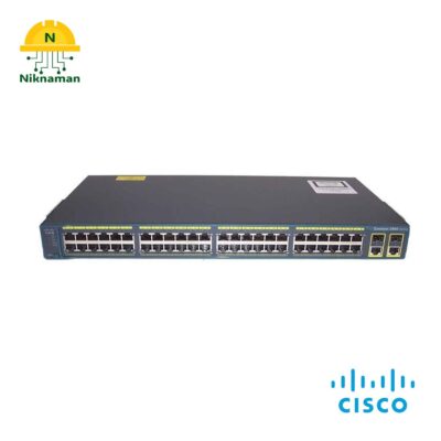 سوئیچ شبکه (Cisco) سیسکو مدل WS-2960X-48TS-L