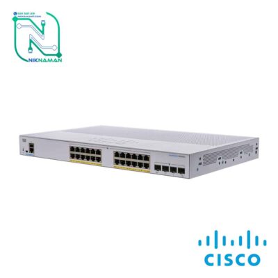 سوئیچ شبکه (Cisco) سیسکو مدل CBS250-24P-4G