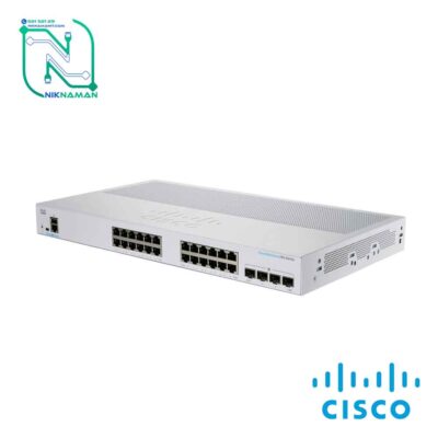 سوئیچ شبکه (Cisco) سیسکو مدل CBS250-24T-4G