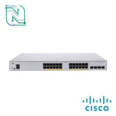 سوئیچ شبکه (Cisco) سیسکو مدل CBS350-24P-4X