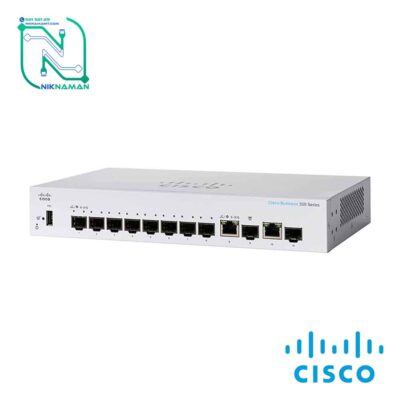 سوئیچ شبکه (Cisco) سیسکو مدل CBS350-8S-E-2G