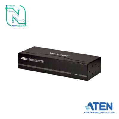 ویدئو اسپلیتر 4 پورت VGA/Audio cat5 آتن (ATEN) مدل VS1204T