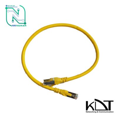 کابل پچ کورد 0.5 متری CAT6 SFTP کی دی تی (KDT) مدل PC-50CM6SFTP
