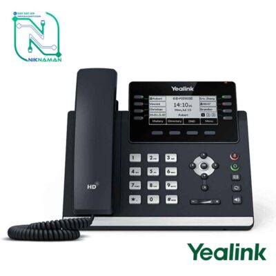 تلفن تحت شبکه (ویپ - آی پی فون) یالینک (Yealink) مدل SIP-T43U