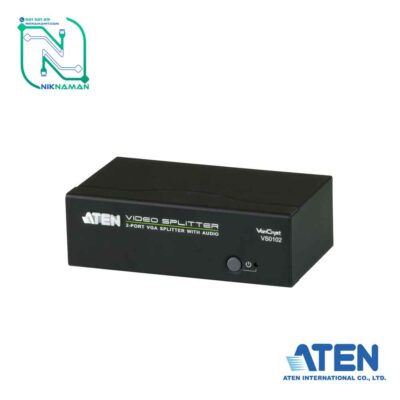 ویدئو اسپلیتر 2 پورت VGA-Audio آتن (ATEN) مدل VS0102