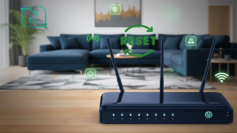 روش های ریست کردن روتر