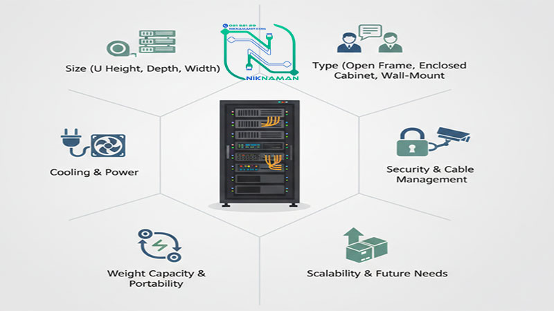 معرفی کاربرد های رک شبکه