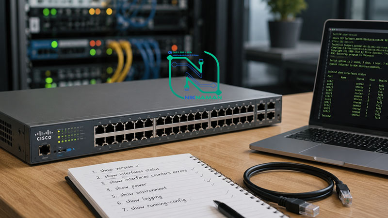 ۷ دستور مهم CLI قبل از خرید سوئیچ دست‌دوم سیسکو